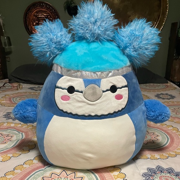 NWOT 16” Babs the Blue Jay Bird SquishDoos Squishmallow - Picture 2 of 5